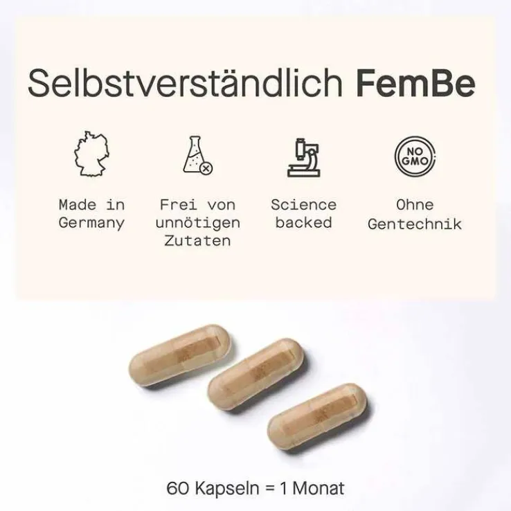 Fembe Be3 Iron Formular Kapseln, 60 St
