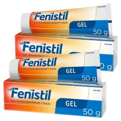 Fenistil GEL Dimetindenmaleat 1 mg/g, zur Linderung von Juckreiz, 2x50 g
