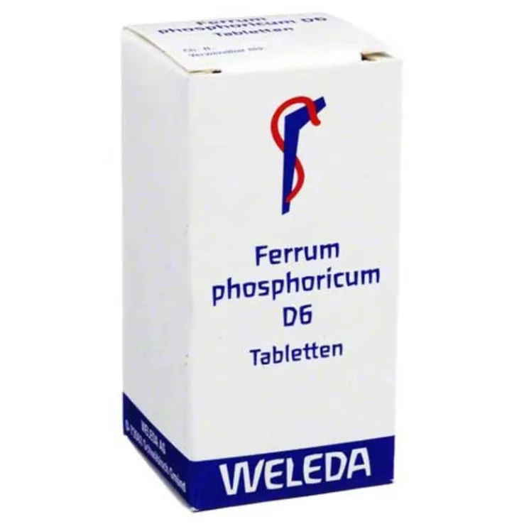 Ferrum phosphoricum D 6 Tabletten, 80 St