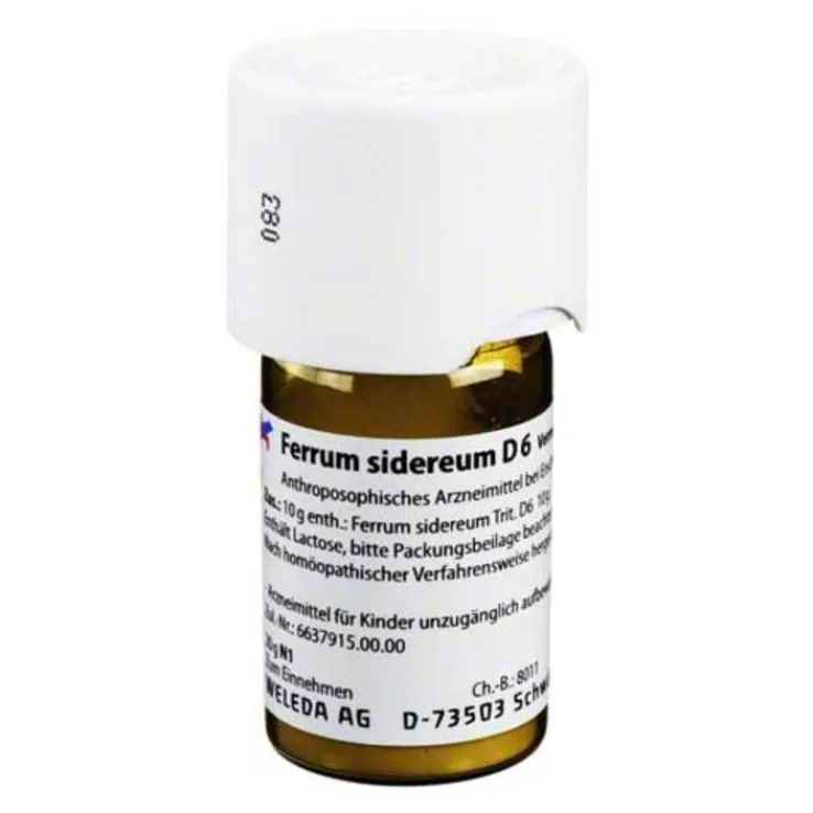 Ferrum sidereum D 6 Trituration, 20 g