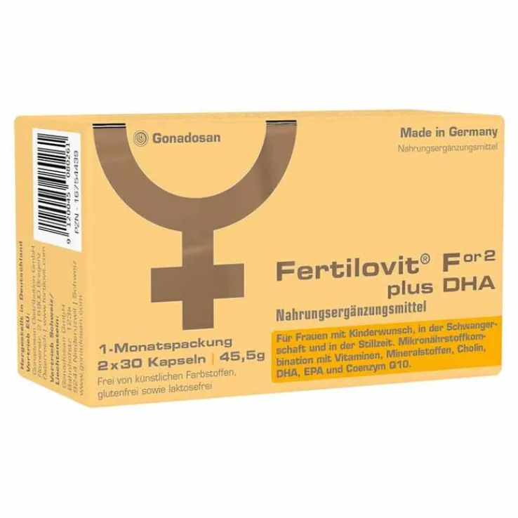 Fertilovit For2 plus DHA Kapseln, 60 St