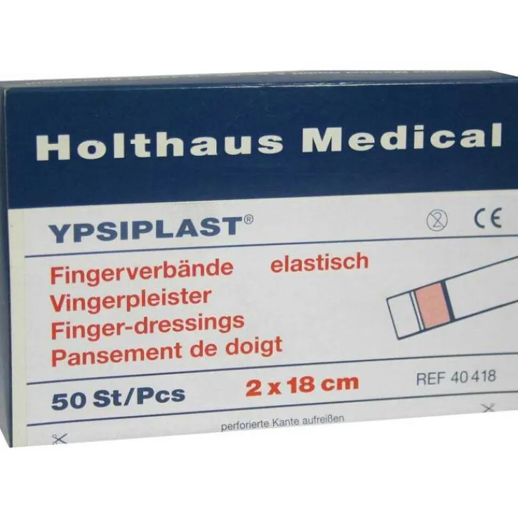 Fingerverband Ypsiplast 2x18 cm elastisch haut, 50 St