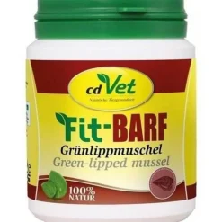 Fit-Barf Grünlippmuschel Pulver für Hunde und Katzen, 100 g