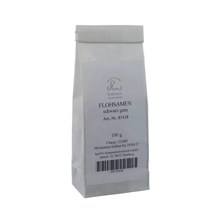 Flohsamen ganz, 100 g