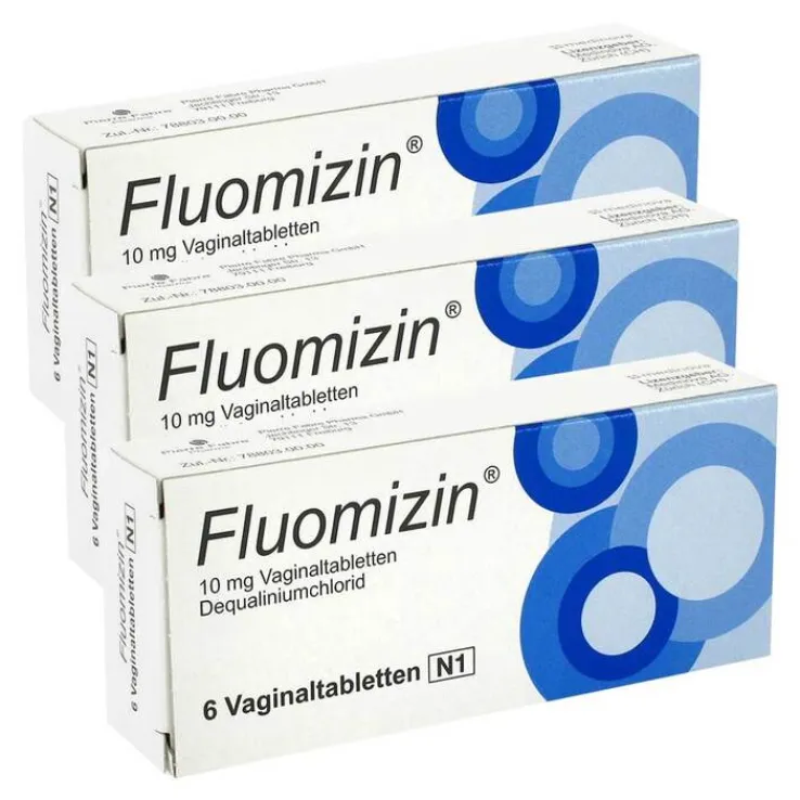 Fluomizin 10 mg Vaginaltabletten, 3x6 St