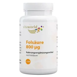Folsäure 800 µg Tabletten, 100 St