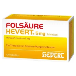 Folsäure Hevert 5 mg Tabletten, 100 St