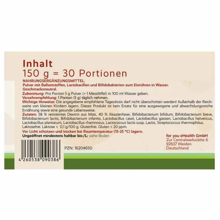 For You darmflora komplex Pulver, 150 g