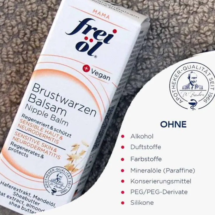 Frei Öl Brustwarzenbalsam, 7.5 ml