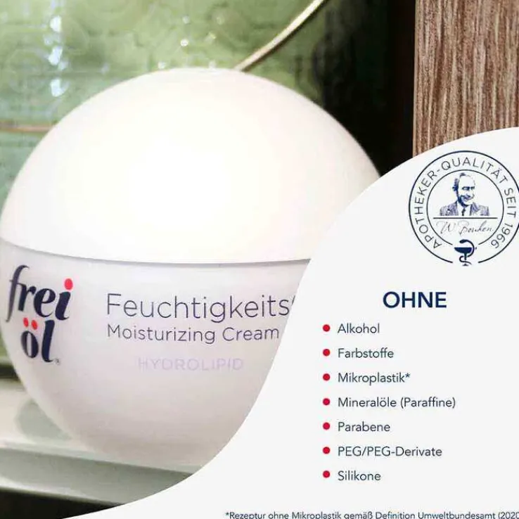 Frei Öl Hydrolipid Feuchtigkeitscreme, 100 ml
