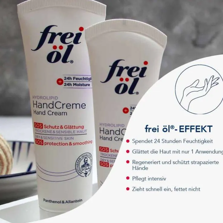 Frei Öl Hydrolipid Handcreme, 75 ml