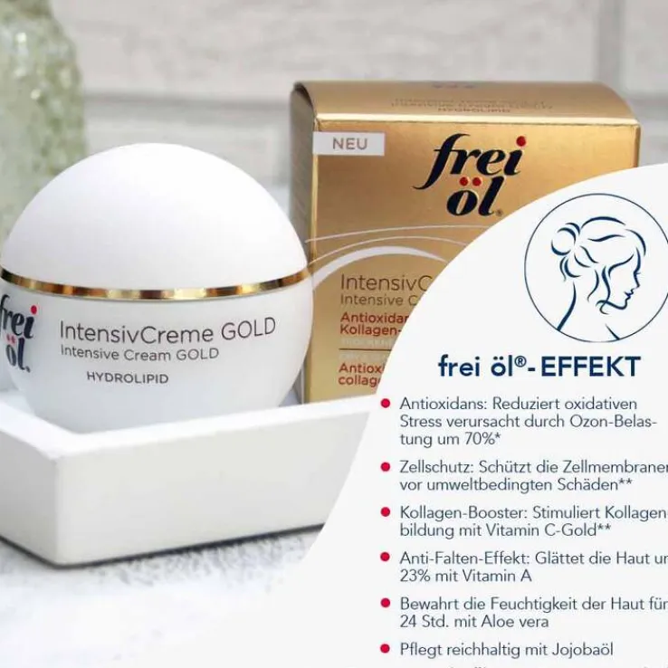 Frei Öl Hydrolipid Intensivcreme gold, 50 ml