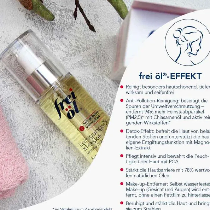 Frei Öl ReinigungsÖl & Maske, 100 ml