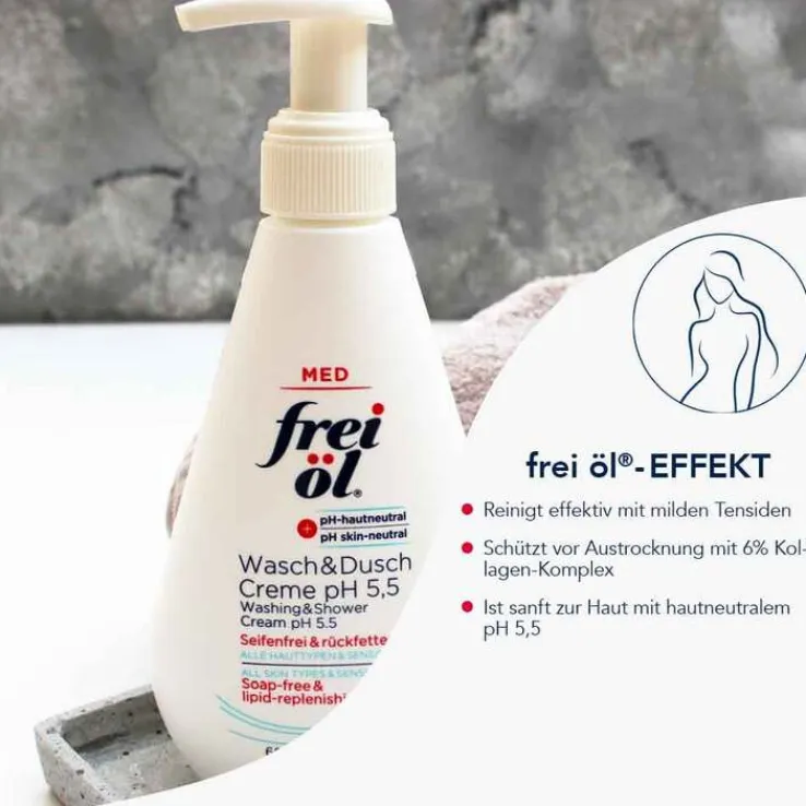 Frei Öl Wasch & Duschcreme, 250 ml