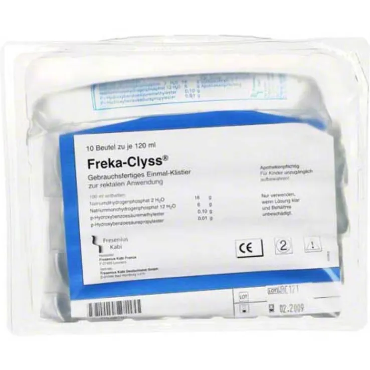 Freka Clyss Klistiere, 10X120 ml