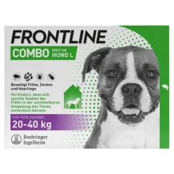 FRONTLINE COMBO® gegen Zecken, Flöhe bei Hunden L (20-40 kg), 3 St