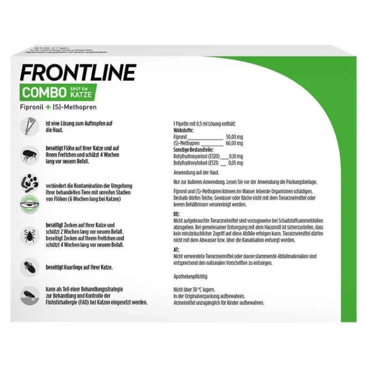 FRONTLINE COMBO® SPOT ON Katze, 6 St