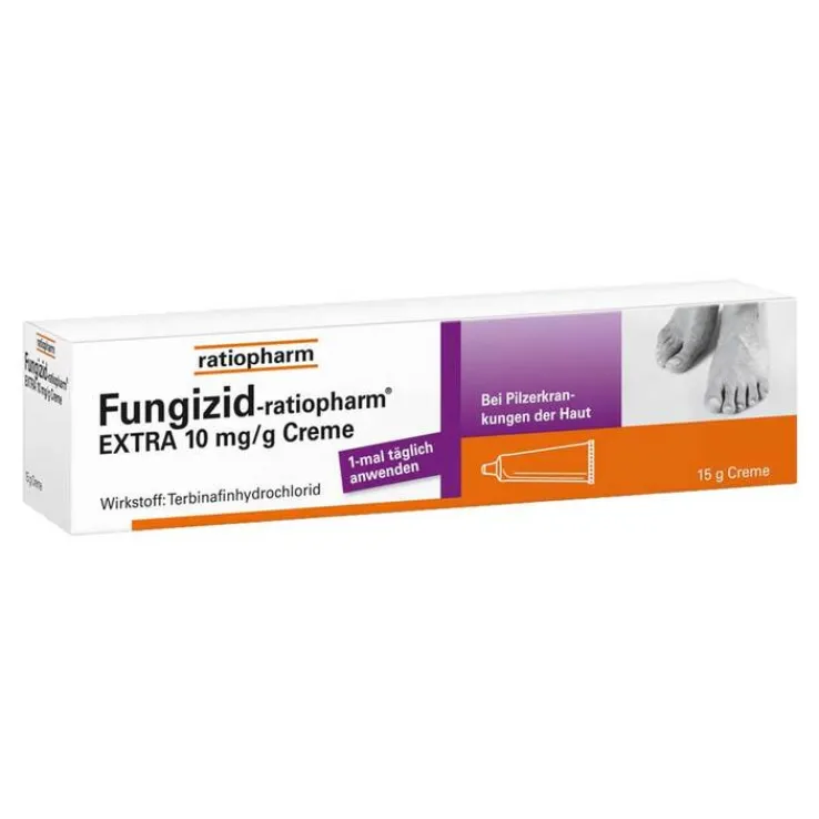 Fungizid ratiopharm Extra Creme, 15 g
