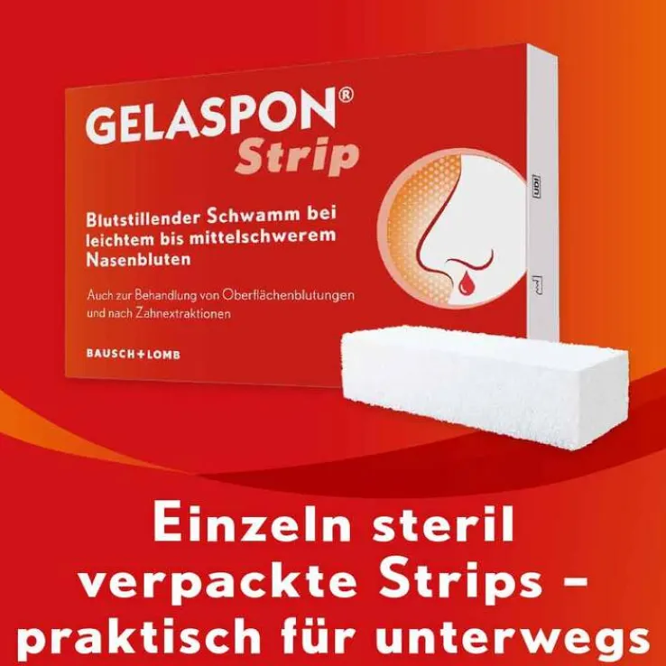 GELASPON® Strip Blutstillender Schwamm, 4 St