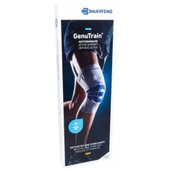 Genutrain Kniebandage Größe 5 schwarz, 1 St