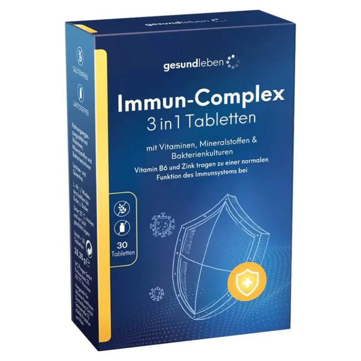 Gesund Leben Immun-Complex 3in1 Tabletten, 30 St