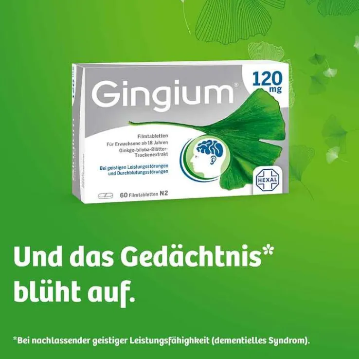 Gingium 120 mg Filmtabletten, 60 St