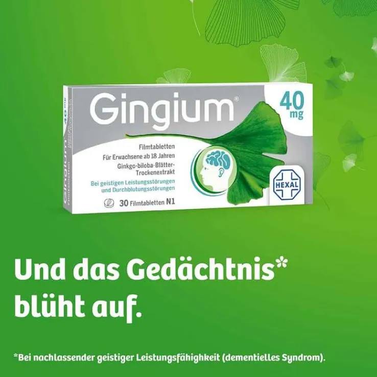 Gingium 40 mg Filmtabletten, 120 St