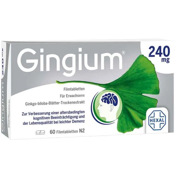 Gingium 240 mg Filmtabletten, 60 St