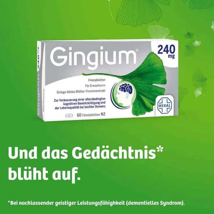 Gingium 240 mg Filmtabletten, 80 St