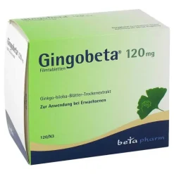 Gingobeta 120 mg Filmtabletten, 120 St