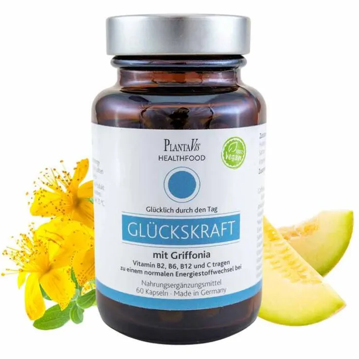 Glückskraft mit Griffonia Kapseln, 60 St