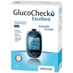 Gluco Check Excellent Blutzuckermess Set mg / dl, 1 St