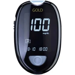 Gluco Check Gold Blutzuckermessgerät Set mg / dl, 1 St