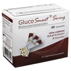 Glucosmart Swing Blutzuckerteststreifen, 50 St