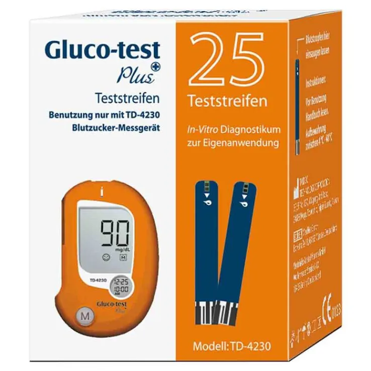 Gluco-test Plus Teststreifen, 25 St