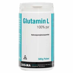 Glutamin L 100% Pur Pulver, 500 g
