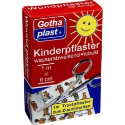 Gothaplast Kinderpflaster 6 cm x 1 m, 1 St