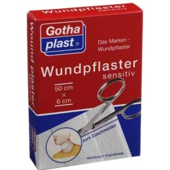Gothaplast Wundpflaster sensitiv 6x50 cm geschnitten, 1 St