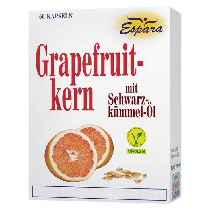 Grapefruit + Schwarzkümmelöl Kapseln, 60 St