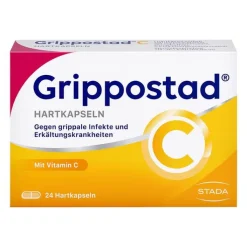 Grippostad C Hartkapseln bei Erkältung, 24 St