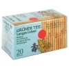 Grüner Tee + Ingwer + Ginseng Filterbeutel, 20 St