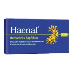 Haenal Hamamelis Zäpfchen, 10 St