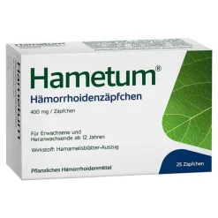 Hametum® Hämorrhoidenzäpfchen, 25 St