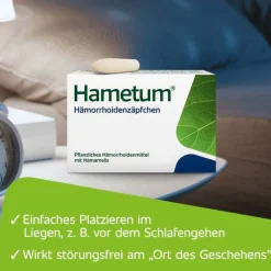Hametum® Hämorrhoidenzäpfchen, 25 St