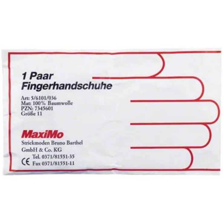 Handschuhe Baumwolle Größe 11 Überlänge, 2 St