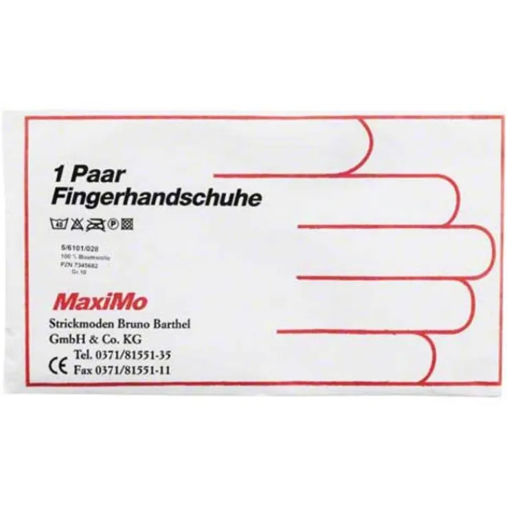 Handschuhe Baumwolle Größe 10 stärk. Material, 2 St