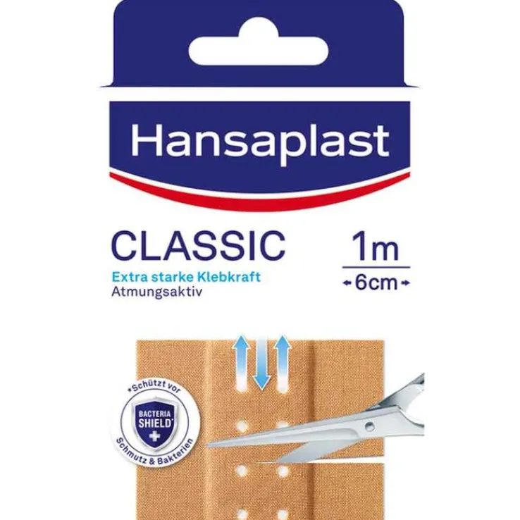 Hansaplast Classic Pflaster 6 cmx1 m, 1 St