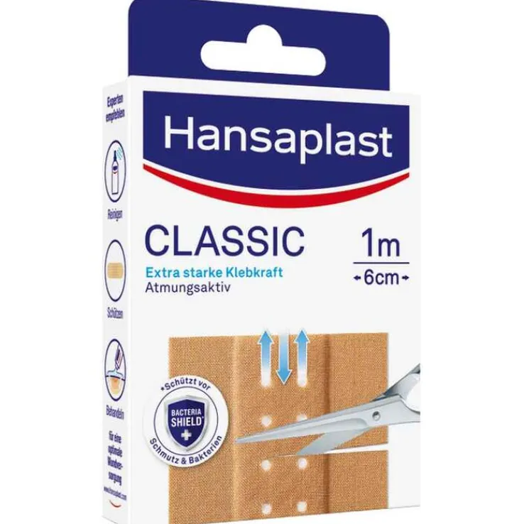 Hansaplast Classic Pflaster 6 cmx1 m, 1 St