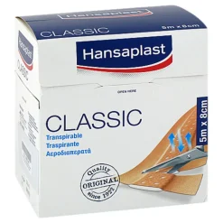 Hansaplast Classic Pflaster 5mx8cm, 1 St