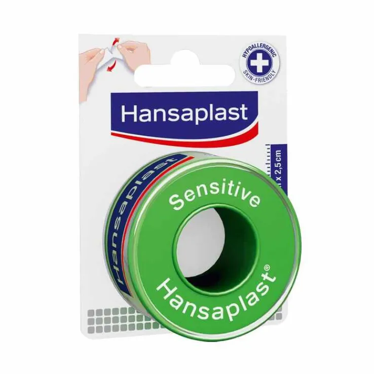 Hansaplast Fixierpflaster sensitive 5mx2,5cm, 1 St